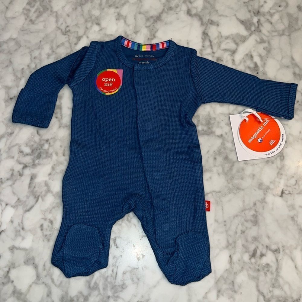NWT MAGNETIC ME WAFFLE FOOTIE